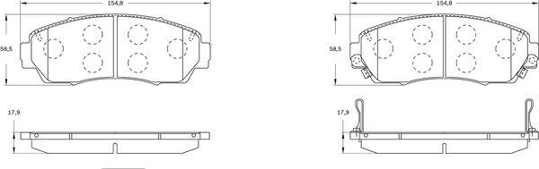 BOSCH 0 986 BB0 472 - Jarrupala, levyjarru inparts.fi