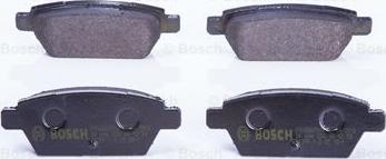 BOSCH 0 986 BB0 598 - Jarrupala, levyjarru inparts.fi