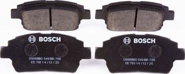 BOSCH 0 986 BB0 549 - Jarrupala, levyjarru inparts.fi