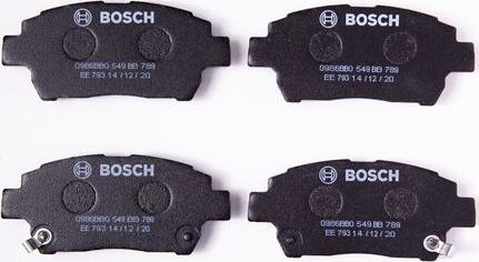 BOSCH 0 986 BB0 549 - Jarrupala, levyjarru inparts.fi