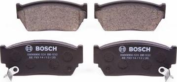 BOSCH 0 986 BB0 531 - Jarrupala, levyjarru inparts.fi