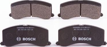 BOSCH 0 986 BB0 579 - Jarrupala, levyjarru inparts.fi