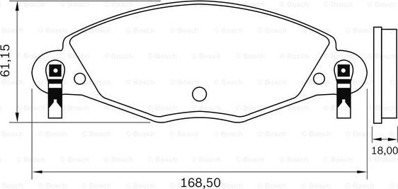 BOSCH 0 986 BB0 602 - Jarrupala, levyjarru inparts.fi