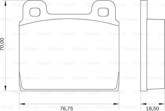 BOSCH 0 986 BB0 017 - Jarrupala, levyjarru inparts.fi