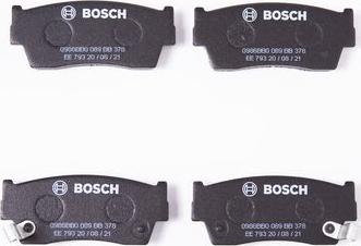 BOSCH 0 986 BB0 089 - Jarrupala, levyjarru inparts.fi