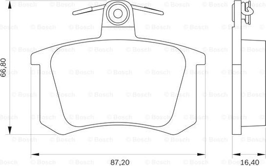 BOSCH 0 986 BB0 079 - Jarrupala, levyjarru inparts.fi