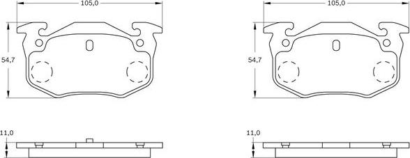 BOSCH 0 986 BB0 165 - Jarrupala, levyjarru inparts.fi