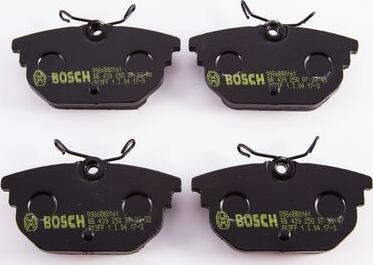 BOSCH 0 986 BB0 161 - Jarrupala, levyjarru inparts.fi