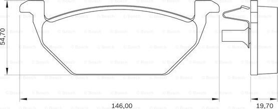 BOSCH 0 986 BB0 109 - Jarrupala, levyjarru inparts.fi