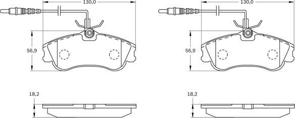 BOSCH 0 986 BB0 118 - Jarrupala, levyjarru inparts.fi