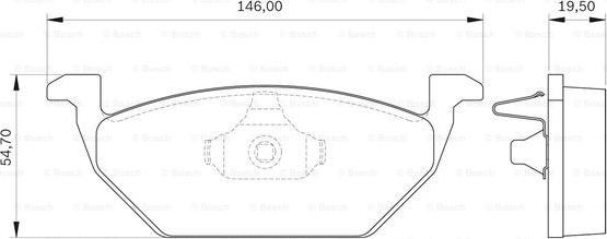 BOSCH 0 986 BB0 139 - Jarrupala, levyjarru inparts.fi