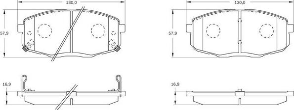 BOSCH 0 986 BB0 772 - Jarrupala, levyjarru inparts.fi