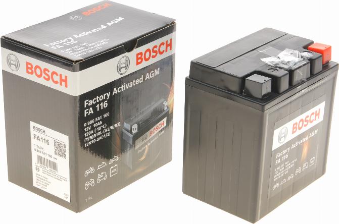 BOSCH 0 986 FA1 160 - Käynnistysakku inparts.fi