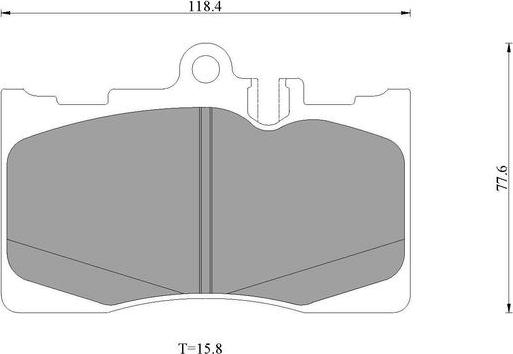 BOSCH 0 986 T11 034 - Jarrupala, levyjarru inparts.fi