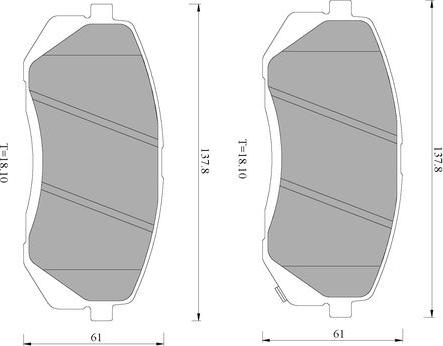 BOSCH 0 986 T11 163 - Jarrupala, levyjarru inparts.fi