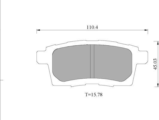 BOSCH 0 986 T11 221 - Jarrupala, levyjarru inparts.fi