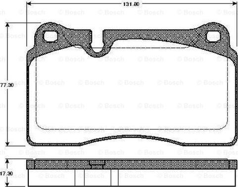 BOSCH 0 986 TB3 046 - Jarrupala, levyjarru inparts.fi