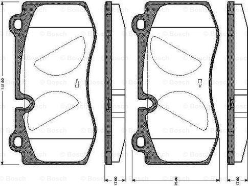 BOSCH 0 986 TB3 050 - Jarrupala, levyjarru inparts.fi