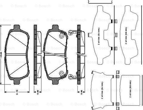 BOSCH 0 986 TB3 010 - Jarrupala, levyjarru inparts.fi