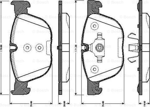 BOSCH 0 986 TB3 035 - Jarrupala, levyjarru inparts.fi