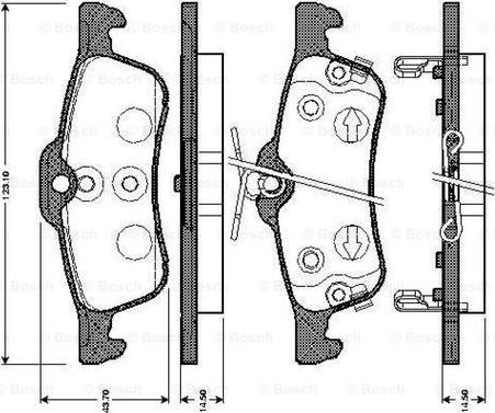 BOSCH 0 986 TB3 073 - Jarrupala, levyjarru inparts.fi