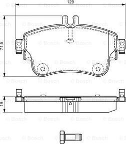 BOSCH 0 986 TB3 194 - Jarrupala, levyjarru inparts.fi