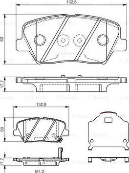 BOSCH 0 986 TB3 190 - Jarrupala, levyjarru inparts.fi