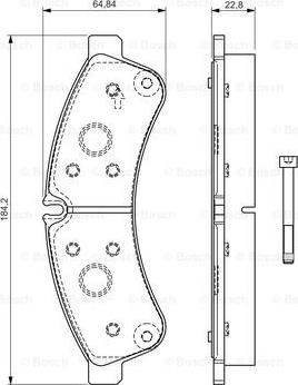 BOSCH 0 986 TB3 191 - Jarrupala, levyjarru inparts.fi