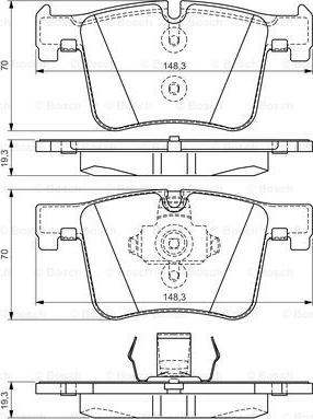 BOSCH 0 986 TB3 149 - Jarrupala, levyjarru inparts.fi