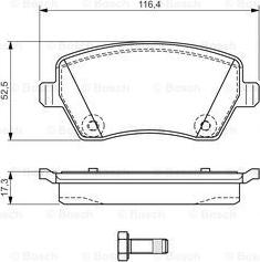 BOSCH 0 986 TB3 159 - Jarrupala, levyjarru inparts.fi