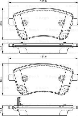 BOSCH 0 986 TB3 156 - Jarrupala, levyjarru inparts.fi