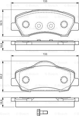 BOSCH 0 986 TB3 158 - Jarrupala, levyjarru inparts.fi