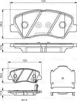 BOSCH 0 986 TB3 160 - Jarrupala, levyjarru inparts.fi