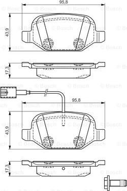 BOSCH 0 986 TB3 162 - Jarrupala, levyjarru inparts.fi