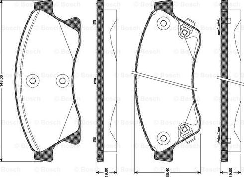 BOSCH 0 986 TB3 104 - Jarrupala, levyjarru inparts.fi