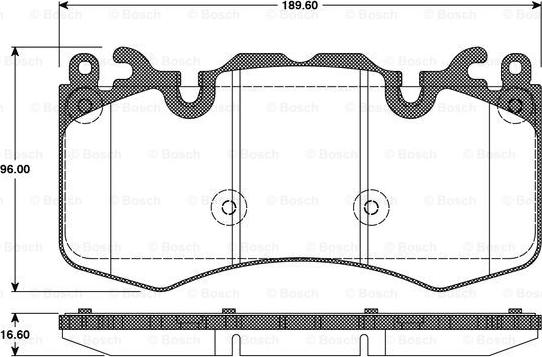 BOSCH 0 986 TB3 110 - Jarrupala, levyjarru inparts.fi