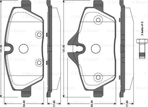 BOSCH 0 986 TB3 112 - Jarrupala, levyjarru inparts.fi