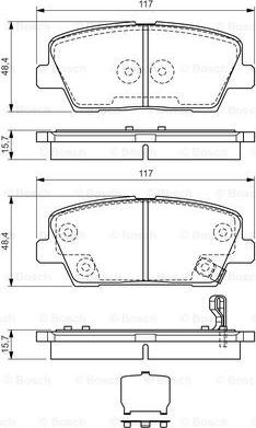 BOSCH 0 986 TB3 189 - Jarrupala, levyjarru inparts.fi