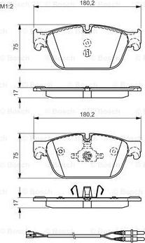 BOSCH 0 986 TB3 183 - Jarrupala, levyjarru inparts.fi