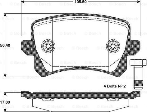 Magneti Marelli T1699MM - Jarrupala, levyjarru inparts.fi