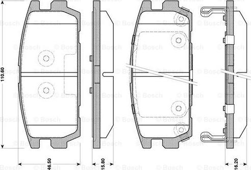 BOSCH 0 986 TB3 127 - Jarrupala, levyjarru inparts.fi