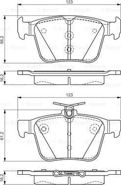 BOSCH 0 986 TB3 176 - Jarrupala, levyjarru inparts.fi