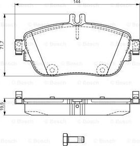 BOSCH 0 986 TB3 170 - Jarrupala, levyjarru inparts.fi