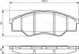 BOSCH 0 986 TB3 173 - Jarrupala, levyjarru inparts.fi