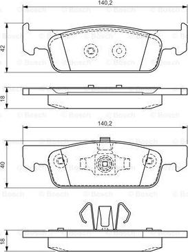 BOSCH 0 986 TB3 172 - Jarrupala, levyjarru inparts.fi