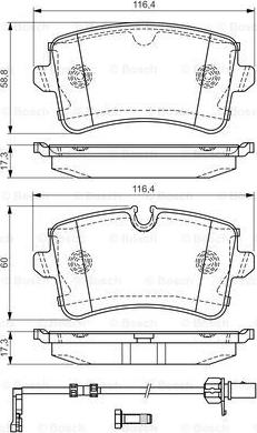 BOSCH 0 986 TB3 177 - Jarrupala, levyjarru inparts.fi