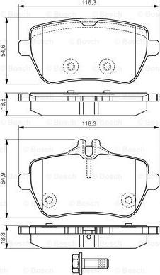 BOSCH 0 986 TB3 208 - Jarrupala, levyjarru inparts.fi