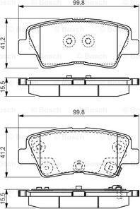 BOSCH 0 986 TB3 203 - Jarrupala, levyjarru inparts.fi