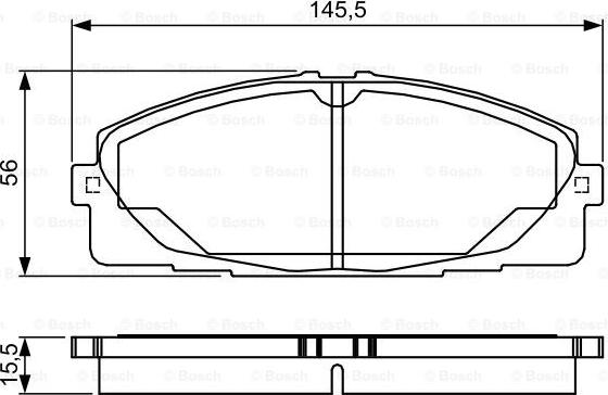 BOSCH 0 986 TB3 214 - Jarrupala, levyjarru inparts.fi