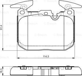 BOSCH 0 986 TB3 211 - Jarrupala, levyjarru inparts.fi